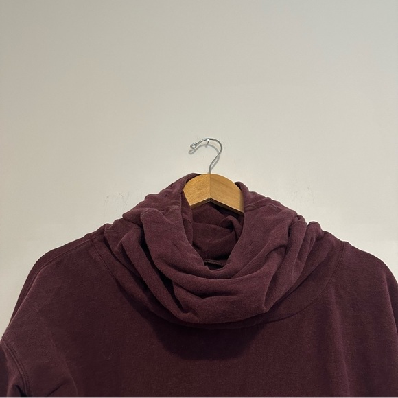 Lululemon stress less hoodie In Heathered Bordeaux burgundy - Picture 5 of 12